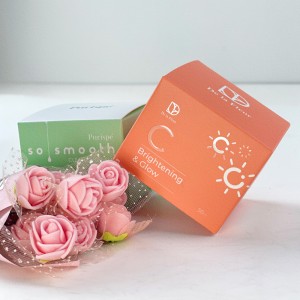 Elegantní kosmetická papírová krabička Kraft