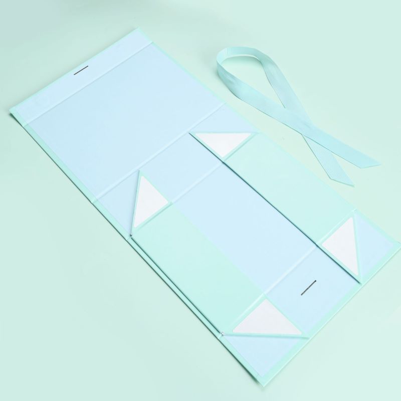 Mint elegance skládací dárková krabička